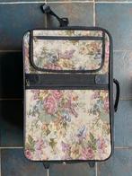 gebloemde stoffen koffer trolly, Ophalen, Gebruikt, 50 tot 60 cm, Minder dan 35 cm