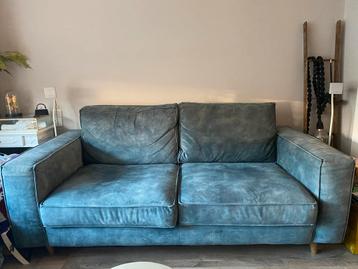 Riviera maison petrol kleur bank 190 cm velvet beschikbaar voor biedingen
