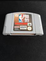 NBA Pro 99 (N64), Spelcomputers en Games, Games | Nintendo 64, Gebruikt, Ophalen of Verzenden, Sport, 3 spelers of meer
