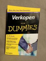 Boek - verkopen voor dummies, Boeken, Ophalen of Verzenden, Zo goed als nieuw