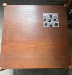 Vintage jaren 60 salontafeltje, Ophalen, Gebruikt, 50 tot 100 cm, Deense stijl