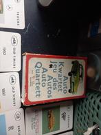 Auto Kwartet - Vintage Kaartspel, Hobby en Vrije tijd, Gezelschapsspellen | Bordspellen, Ophalen, Gebruikt, Onbekend, Reisspel
