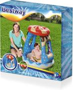 Bestway Candyville Zwembad Peuterzwembad Vanaf 2 Jr Zonnedak, Minder dan 80 cm, Opblaaszwembad, Rond, Nieuw