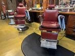 Prachtige originele Belmont barbierstoelen. 2 stuks.