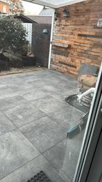 Tuintegels grijs, beton, Tuin en Terras, Ophalen, Zo goed als nieuw, Beton, Terrastegels
