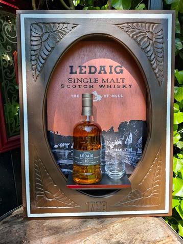Mancave man cave whisky whiskey wandrek merk,ledaig. beschikbaar voor biedingen