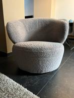 Draai fauteuil, Loods 5, Teddy stof, Huis en Inrichting, Stoelen, Ophalen, Zo goed als nieuw, Eén, Stof