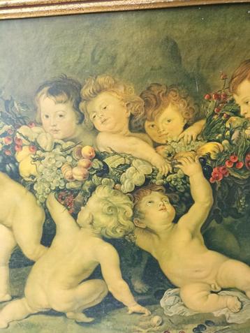 Paul Rubens  oude druk putti beschikbaar voor biedingen
