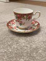 Royal Stafford Olde English Garden Kop en Schotel Antiek Por, Ophalen of Verzenden