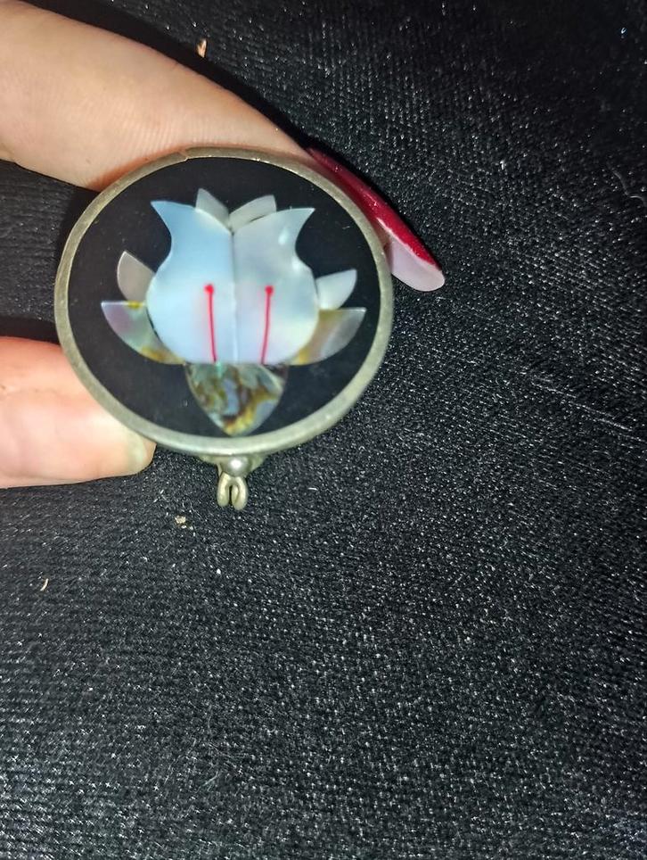 zilveren pillen doosje, Antiek en Kunst, Antiek | Goud en Zilver, Zilver, Ophalen of Verzenden