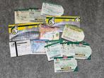 19x Voetbal entree kaartjes thuis Fortuna Sittard vanaf 1982, Verzenden, Gebruikt, Overige binnenlandse clubs, Poster, Plaatje of Sticker