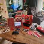 Switch Mario Red Edition (cib) met 19 games en extra's !, Met games, Met 2 controllers, Zo goed als nieuw, Switch OLED