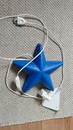 ikea lampje blauwe ster, Ophalen of Verzenden, Gebruikt