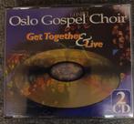 Dubbel CD Oslo gospel choir. Get together en Live., Cd's en Dvd's, Dvd's | Religie en Gospel, Ophalen of Verzenden, Zo goed als nieuw