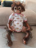 Mooie reborn aap pop van Otard Dolls., Verzamelen, Poppen, Ophalen of Verzenden, Zo goed als nieuw, Pop