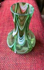 Antiek Gekleurd Glas - Wolfach Handarbeit, Antiek en Kunst, Antiek | Glas en Kristal, Ophalen of Verzenden