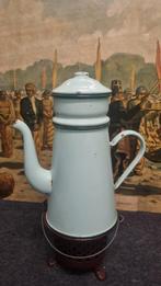 Vintage Emaille Koffiepot met Vilter., Ophalen of Verzenden