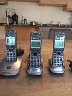 Panasonic trio digitale draadloze telefoon, Telecommunicatie, Vaste telefoons | Handsets en Draadloos, Ophalen of Verzenden, Gebruikt