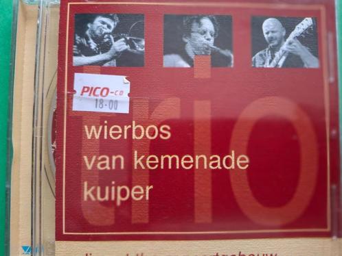 WIERBOS VAN KEMENADE KUIPER - LIVE AT THE CONCERTGEBOUW, Cd's en Dvd's, Cd's | Jazz en Blues, Zo goed als nieuw, Jazz, 1980 tot heden