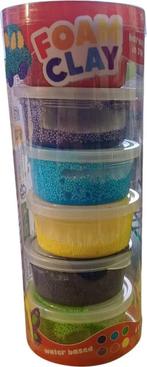 Bijna gratis Foam Clay - Zachte Klei met Foam Bolletjes, Ophalen of Verzenden, Nieuw, Materiaal