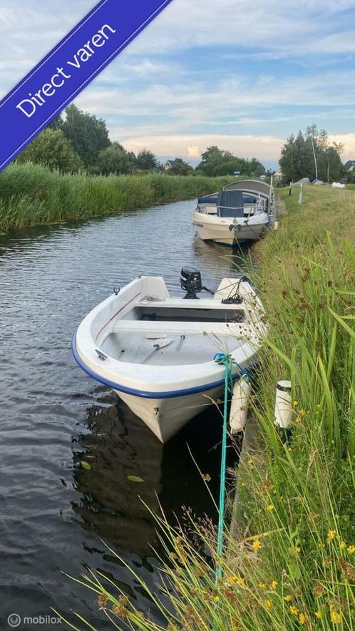 Wato 410 / Vis Toerboot / 5 pk 4takt mercury motor / Trailer, Watersport en Boten, Vis- en Consoleboten, Gebruikt, 3 tot 6 meter
