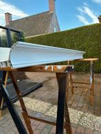 Polytech dakgoot beauty en hoekstukken, Doe-het-zelf en Verbouw, Buizen en Afvoer, Ophalen, Gebruikt, Pvc, 80 mm of meer