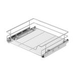 Starax S-2336-C – dubbele uittrekbare lade telescopisch 4x, Huis en Inrichting, Minder dan 50 cm, Nieuw, Grijs, Ophalen of Verzenden
