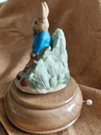 Muziekdoosje Here comes Peter cotton tail, Ophalen of Verzenden