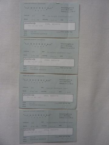 1988 Ring des Nibelungen opera Wagner 4 tickets Kassei Rdam beschikbaar voor biedingen