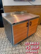 rvs werkbank koelkast koeling, Witgoed en Apparatuur, 200 liter of meer, 60 cm of meer, Zonder vriesvak, Gebruikt
