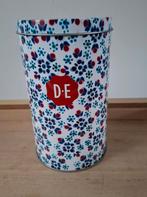 Koekblik Douwe Egberts ,Sweet flowers, Ophalen of Verzenden, Gebruikt, Koffie, Douwe Egberts