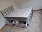 Premium Divanbed – Verkrijgbaar in 90x200, 140x200, 160x200, Verzenden, Nieuw, Tweepersoons, Wit