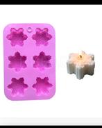 Kerstthema DIY kaars siliconen mallen-4stuks, Ophalen of Verzenden, Nieuw