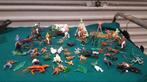 beeldjes cowboys en indianen, 12 paarden, Ophalen of Verzenden