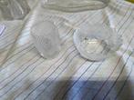 Kristal room set antiek brocante vintage Lepelvaasje, Antiek en Kunst, Ophalen of Verzenden