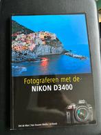 Nikon Boek - Fotograferen met de Nikon D3400, Ophalen of Verzenden, Gelezen, Camera's