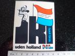 ruit sticker ski uden logo hout-brox overdekte skibaan skien, Ophalen of Verzenden, Zo goed als nieuw, Bedrijf of Vereniging