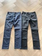 zwarte en blauwe broek maat 40, Kleding | Dames, Broeken en Pantalons, Maat 38/40 (M), Zwart, Ophalen of Verzenden, Lang
