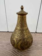Indonesisch geelkoper object antiek, Antiek en Kunst, Antiek | Koper en Brons, Ophalen of Verzenden, Koper