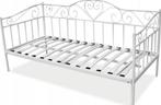 Metalen prinsessenbed, Ophalen, Zo goed als nieuw, 180 cm of meer, 85 tot 100 cm