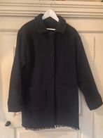 Claudie Pierlot wollen jas 3/4 mt L blauw, Kleding | Dames, Jassen | Winter, Ophalen of Verzenden, Zo goed als nieuw, Blauw