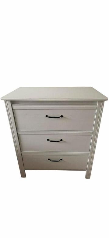 Brusali ladekast wit grijs 3 lades beschikbaar voor biedingen