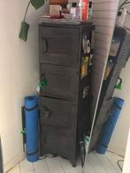 Donker grijs locker kastje LOODS5, Huis en Inrichting, Kasten | Lockerkasten, Ophalen, Zo goed als nieuw