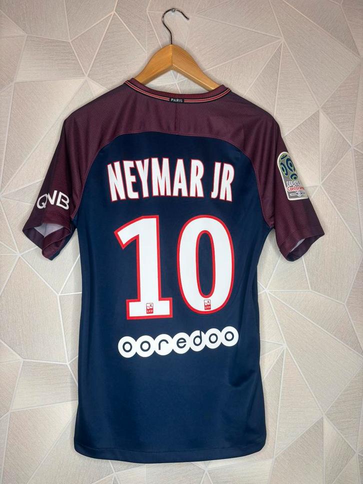 PSG Thuis 2017/2018 Neymar Jr, Sport en Fitness, Voetbal, Zo goed als nieuw, Shirt, Maat S, Ophalen of Verzenden