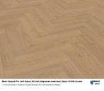 85m2 Visgraat Pvc click Natuur integreerde ondervloer=€1250, Huis en Inrichting, Stoffering | Vloerbedekking, Bruin, 75 m² of meer