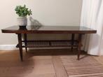 Vintage 70s  Mid Century Deense salontafel, Huis en Inrichting, Tafels | Sidetables, Gebruikt, 100 tot 150 cm, Ophalen of Verzenden