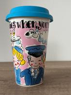 KLM Coffee to go beker Blond Amsterdam, Blond Amsterdam, Overige typen, Ophalen of Verzenden, Zo goed als nieuw