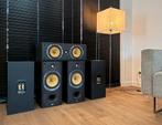 B&W speakers 4xDM602 S3 1xcenterspeaker LCR600 S3, Audio, Tv en Foto, Luidsprekers, Ophalen, Zo goed als nieuw, 120 watt of meer