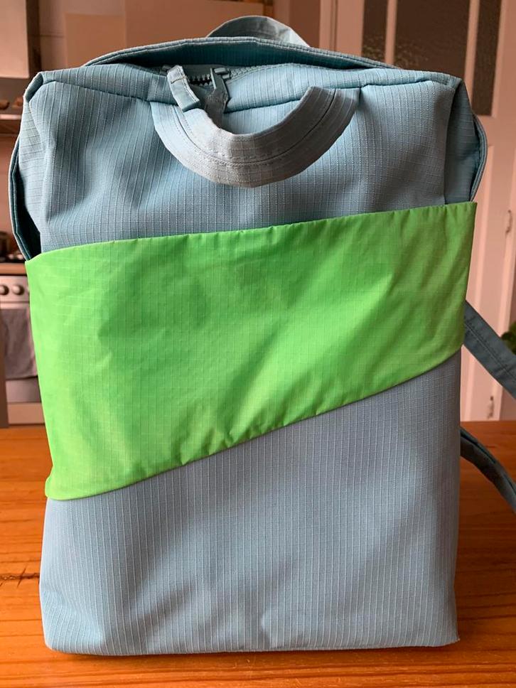 Susan Bijl rugtas, Sieraden, Tassen en Uiterlijk, Tassen | Rugtassen, Gebruikt, Overige merken, 25 tot 40 cm, 30 tot 45 cm, Ophalen of Verzenden