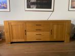 Van Bommel Eiken Dressoir - Tijdloos Design, Ophalen, Eikenhout, Zo goed als nieuw, 200 cm of meer